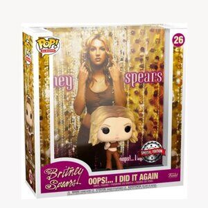 Funko Pop! Albums: Britney Spears - Oops!... I Did It Again Vinyl Figure